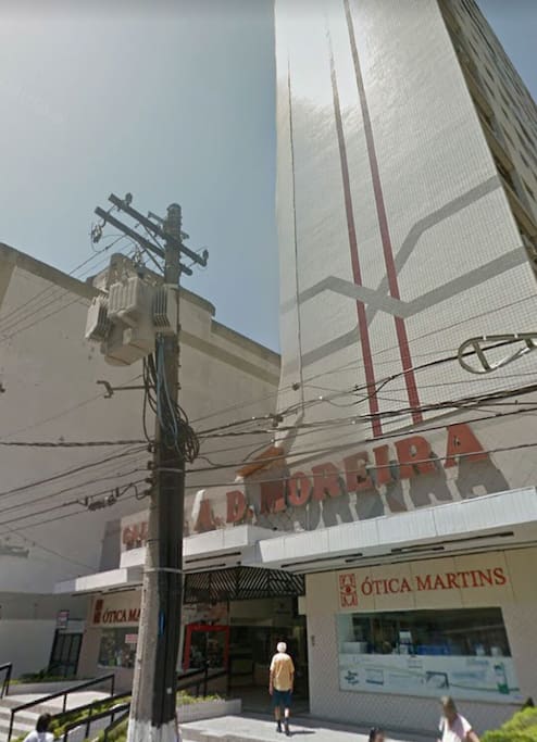 Fachada Prédio - Frente shopping Miramar
