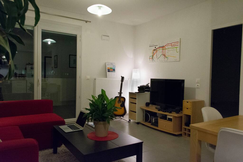 Salon - Porte chambre