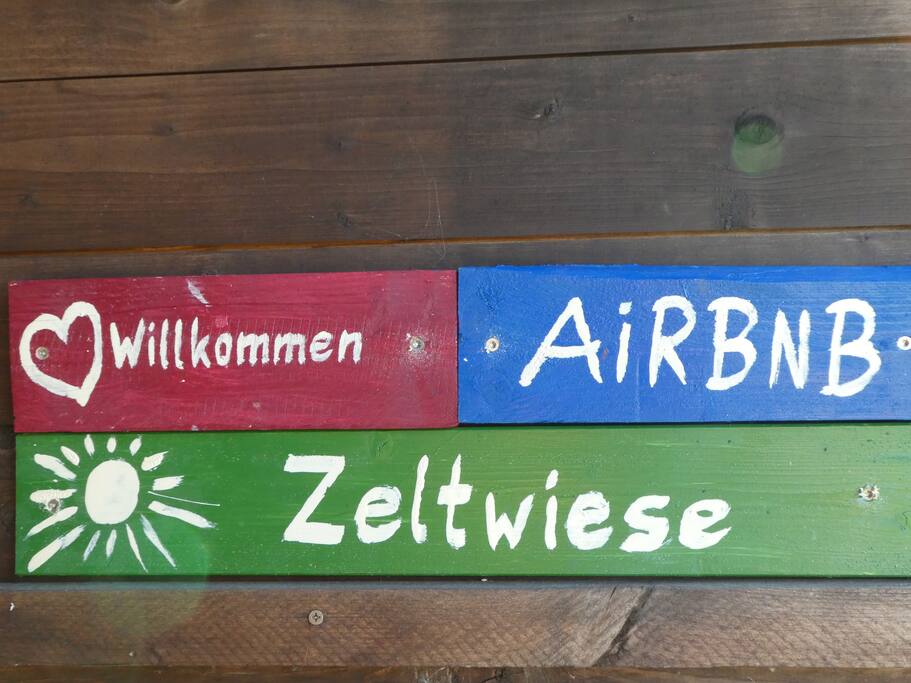 Ob Wohnung oder Zeltwiese...