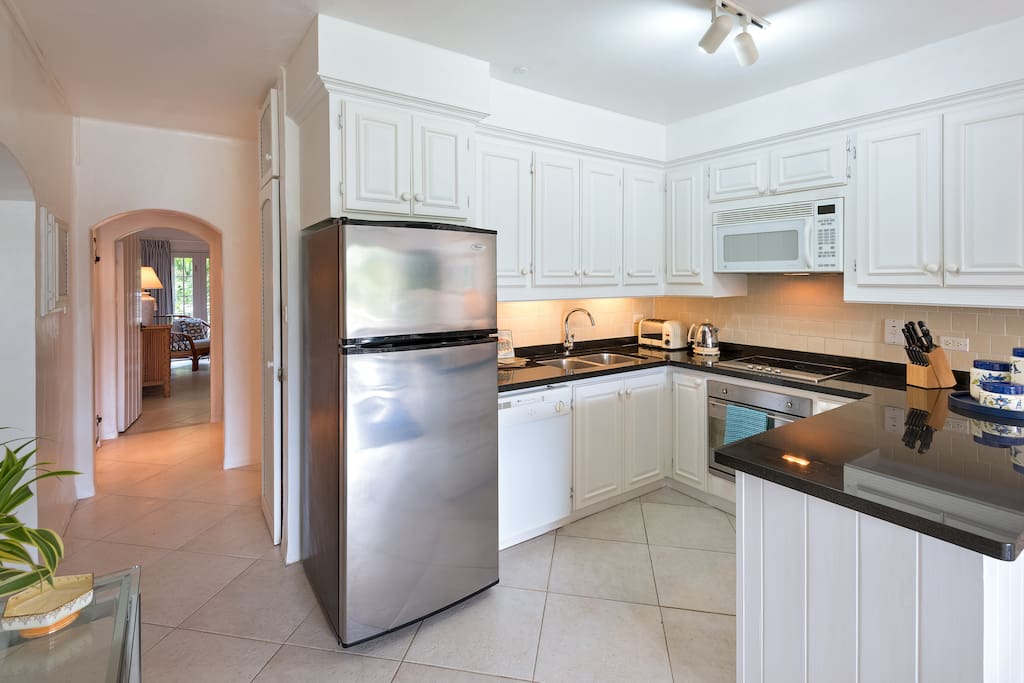 Newly refurbished kitchen
