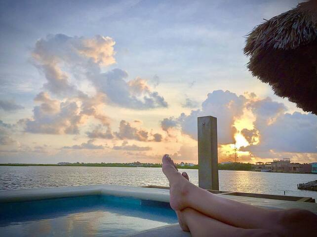 2 Bed Overwater Cabana glass floors & private pool gallery image 3