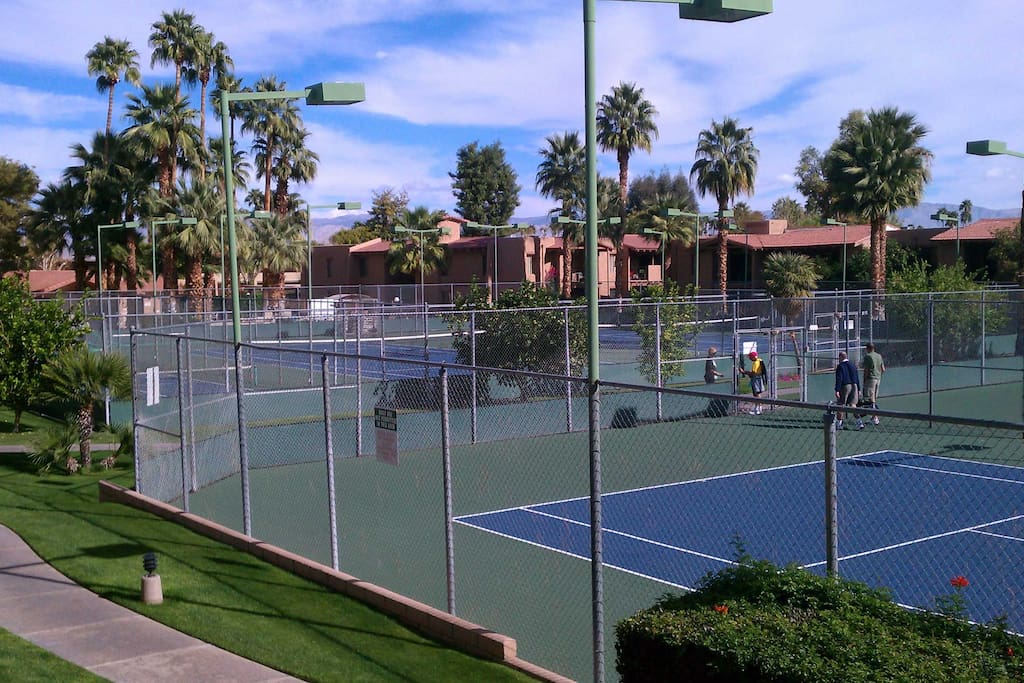 Tennis courts