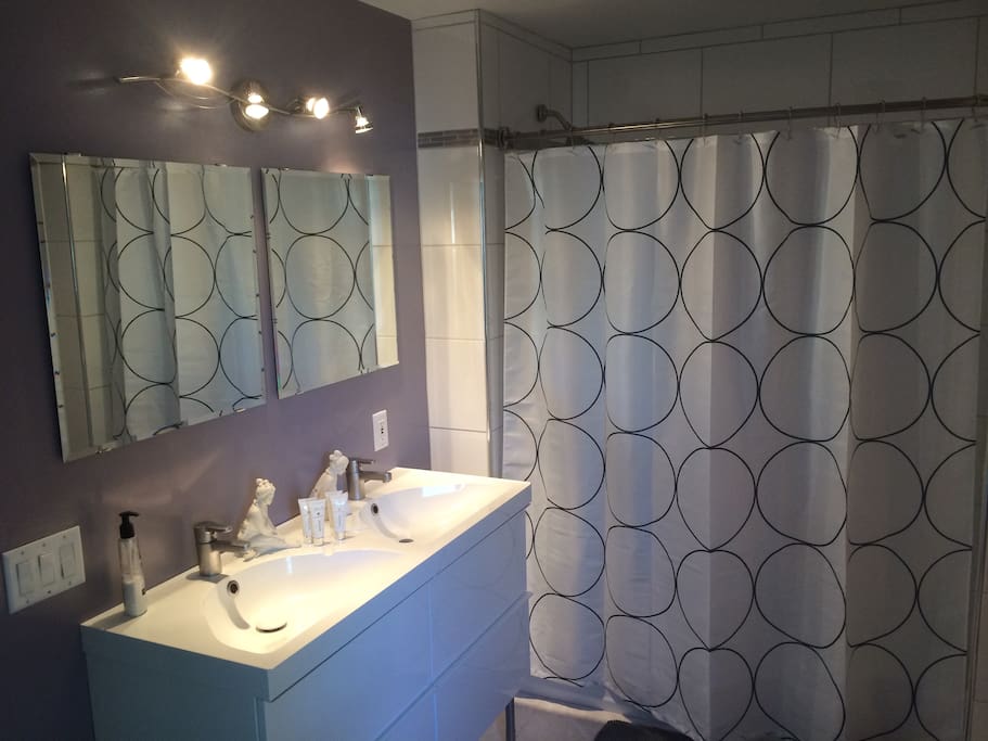 The bathroom
