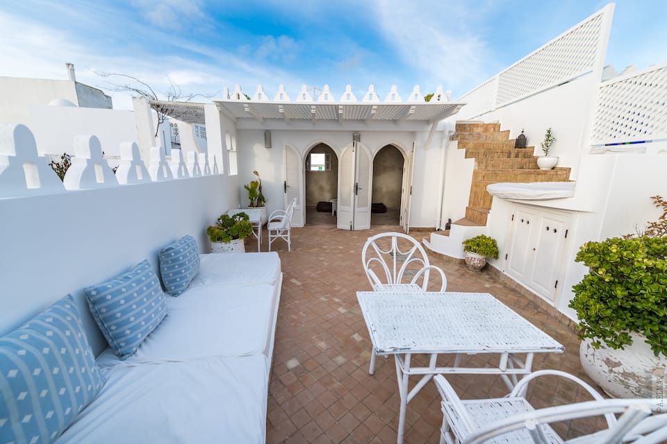 Dar el Maq, a riad on the Atlantic, Asilah, Tanger-Tetouan-Al Hoceima, Morocco, photo 6 of 10