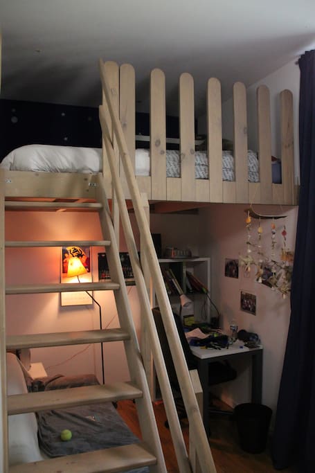 La chambre mise à disposition