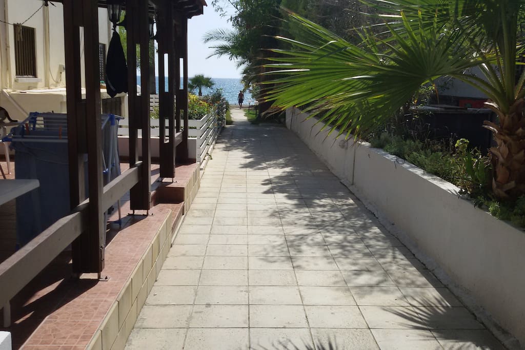 road to the sea