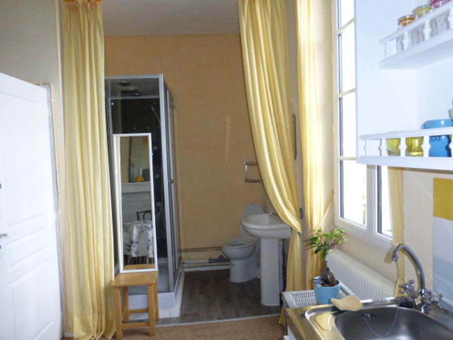 Coin salle de bain-WC