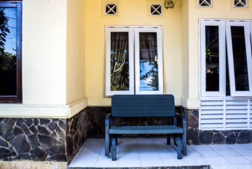 A bench to relax in