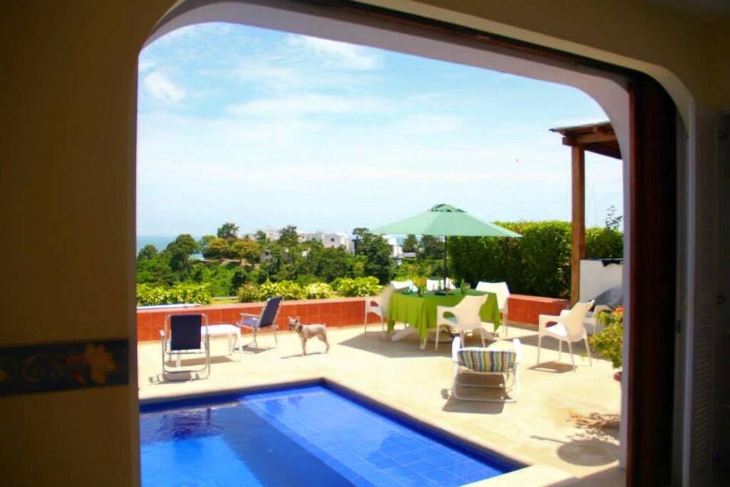 View from master bedroom