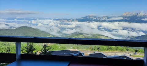 Rental with balcony PRAPOUTEL Les 7 laux ❤🗻🏕