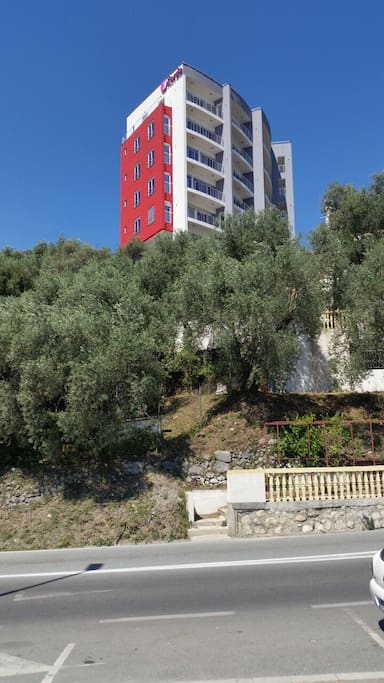 Building of apartment