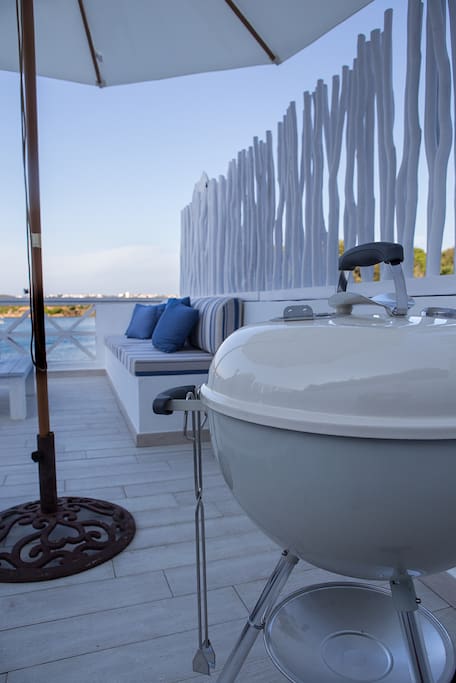 Terraza chill-out BBQ