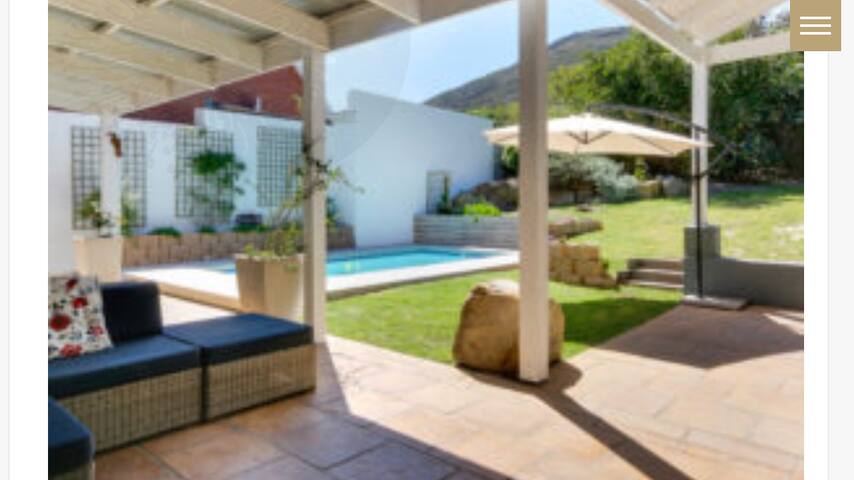 Noordhoek – secure home close to beach with pool gallery image 3