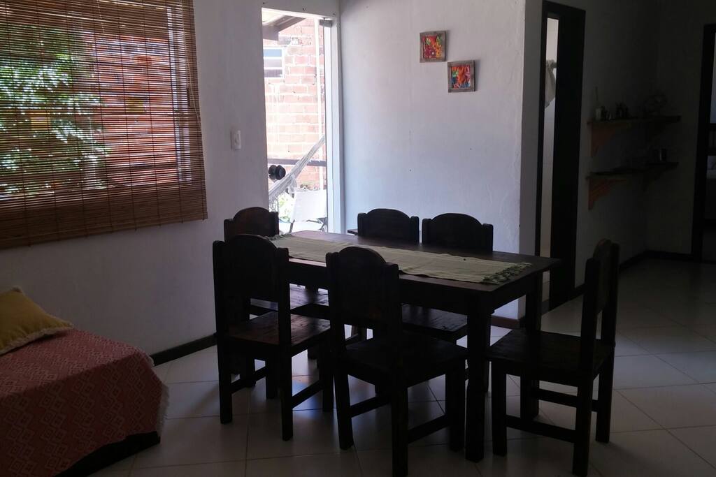 sala de jantar, espaço super harmonioso