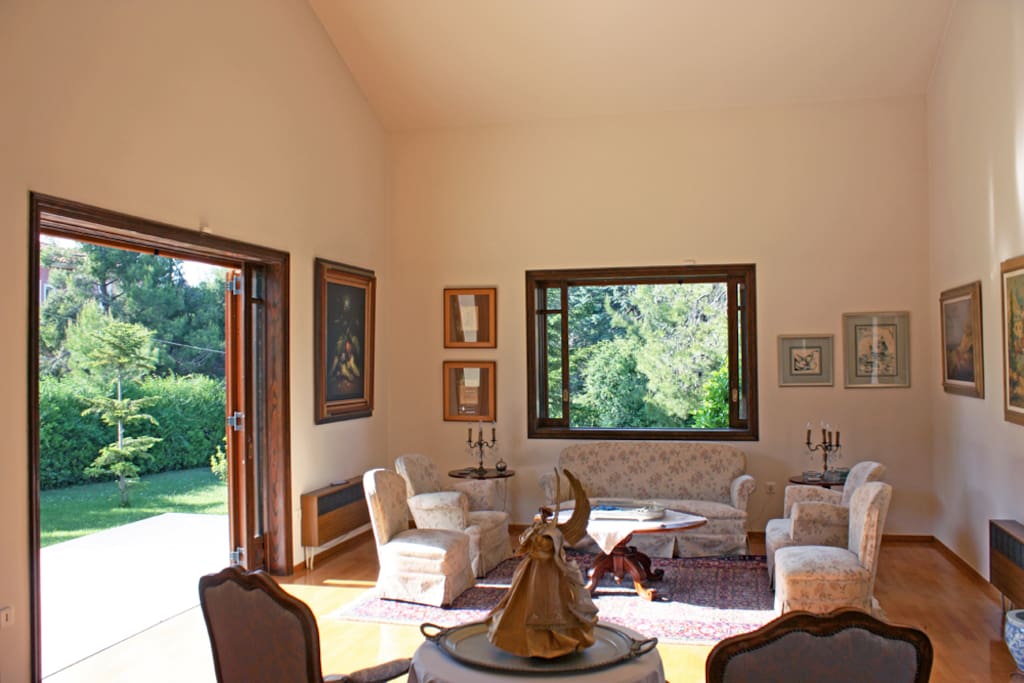 double height living-room