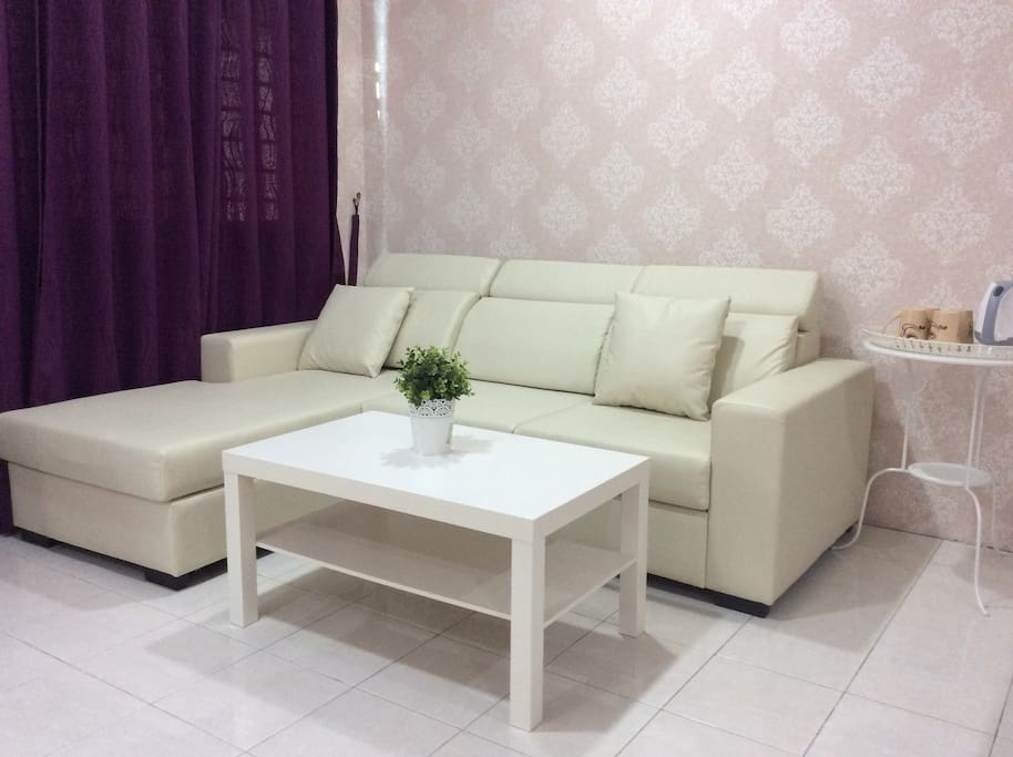 L-shape comfortable sofa