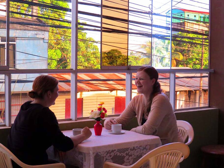área de desayuno