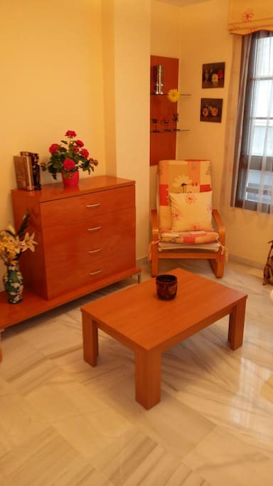 Dormitorio con sofa-cama