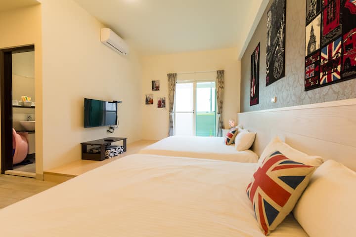 D3 Classic B&B 8~16 people private building (KTV karaoke, barbecue, electric mahjong, switch…