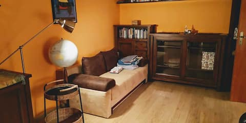 Top performing Airbnb: Cozy apartment in the city center for 2 in Osiedle Paderewskiego Muchowiec