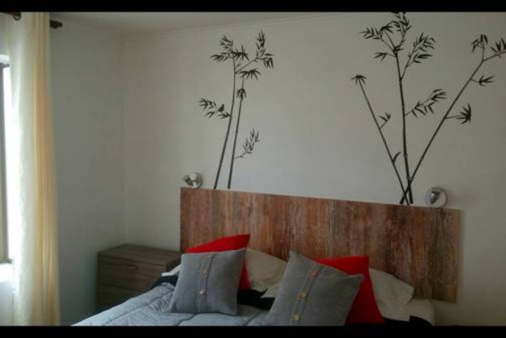 Habitación matrimonial para 1 o 2 personas, baño privado y estacionamiento