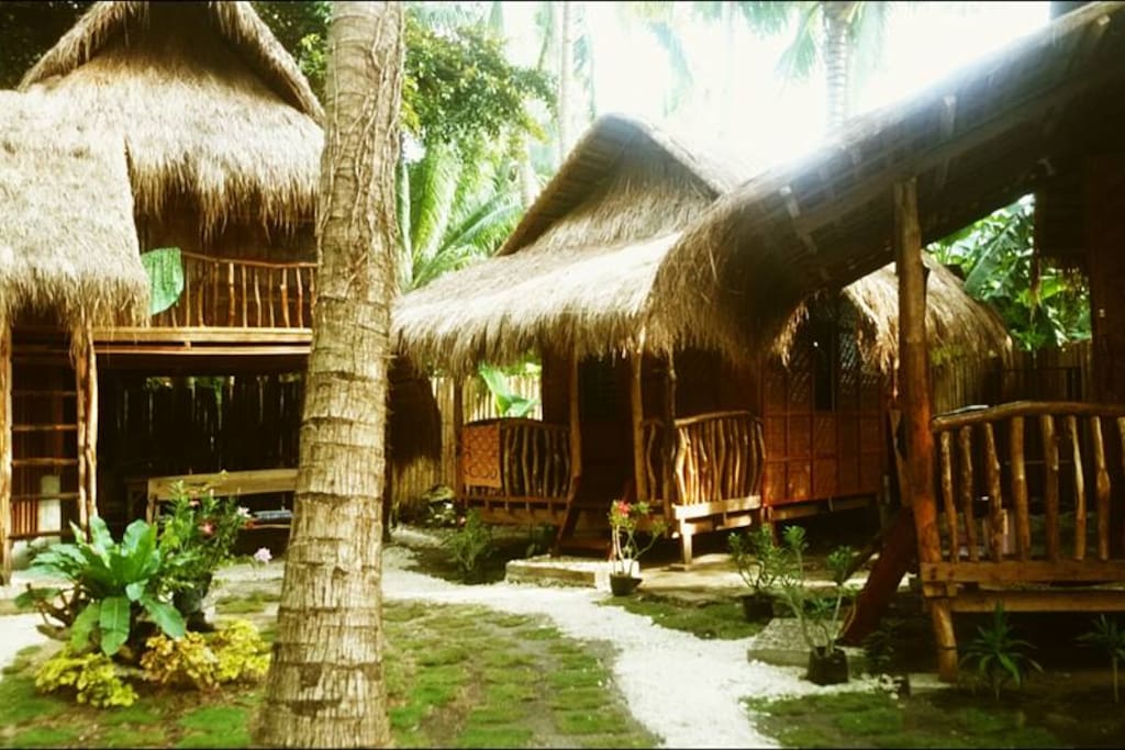 "Aventura Village" Native Cottages- Village set up