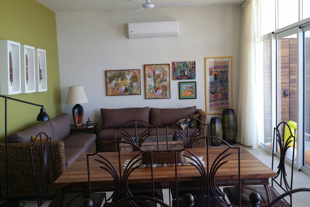 LIVING AND DINING AREA