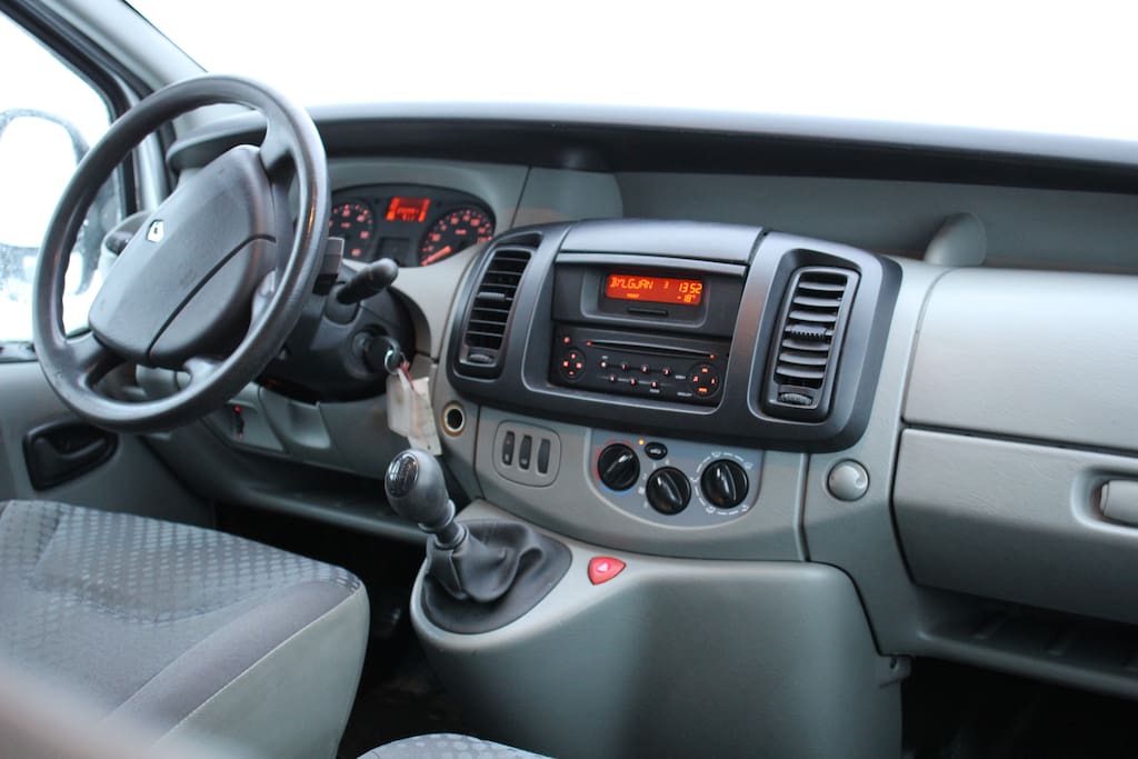 Driver's seat.