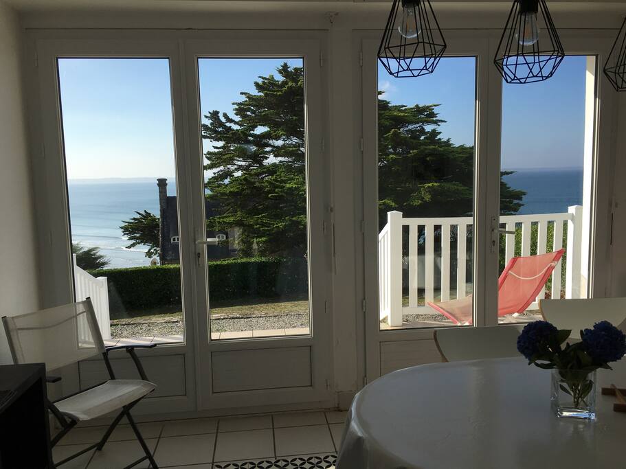 Séjour pleine vue mer