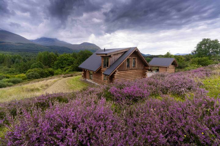 Wild Nurture Eco Luxury Offgrid Log Cabin