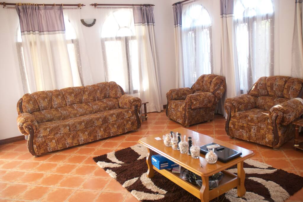 The living room