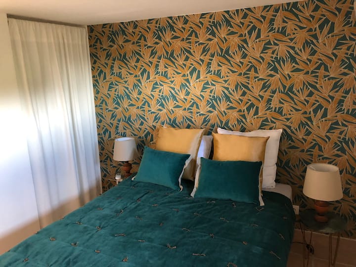 Habitación 3 Planta baja con el jardín