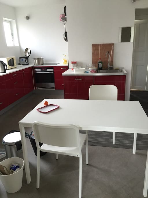 You can share this kitchen