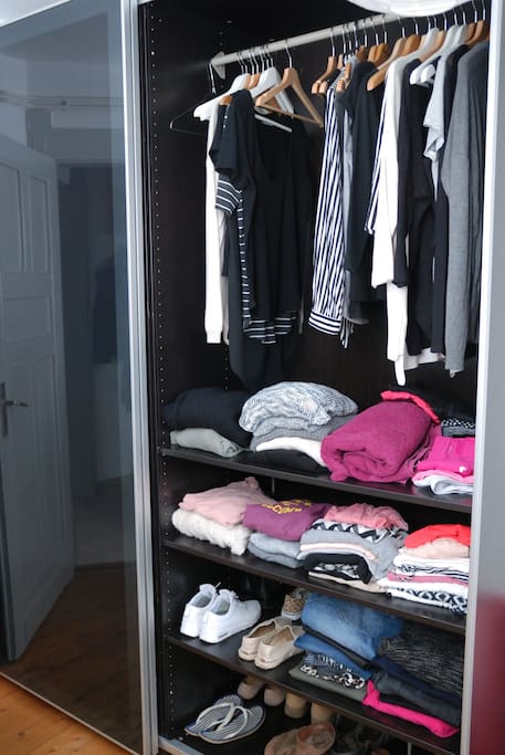 Großzügiger Kleiderschrank (leer)