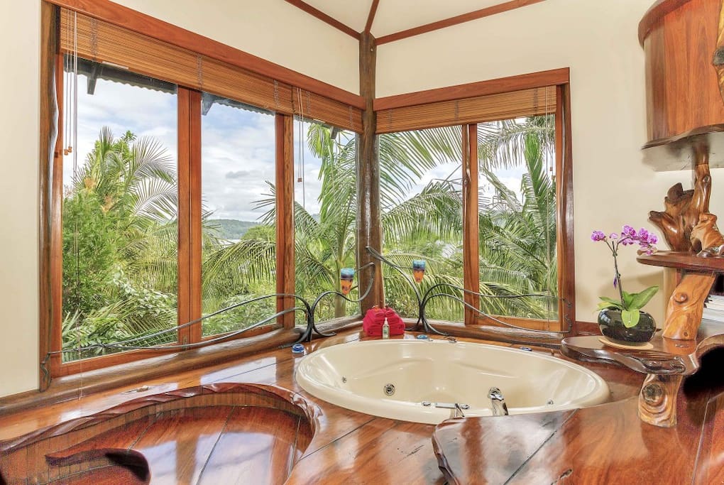 Spa with view