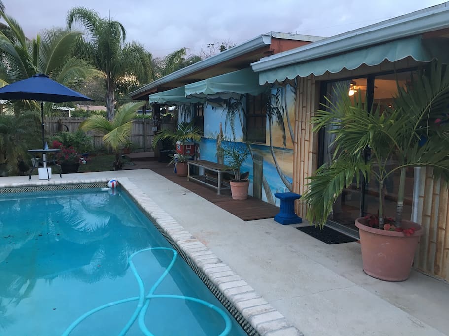pool area