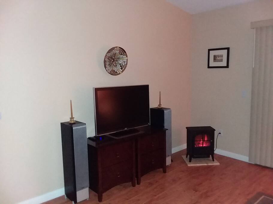 Living Room with Television