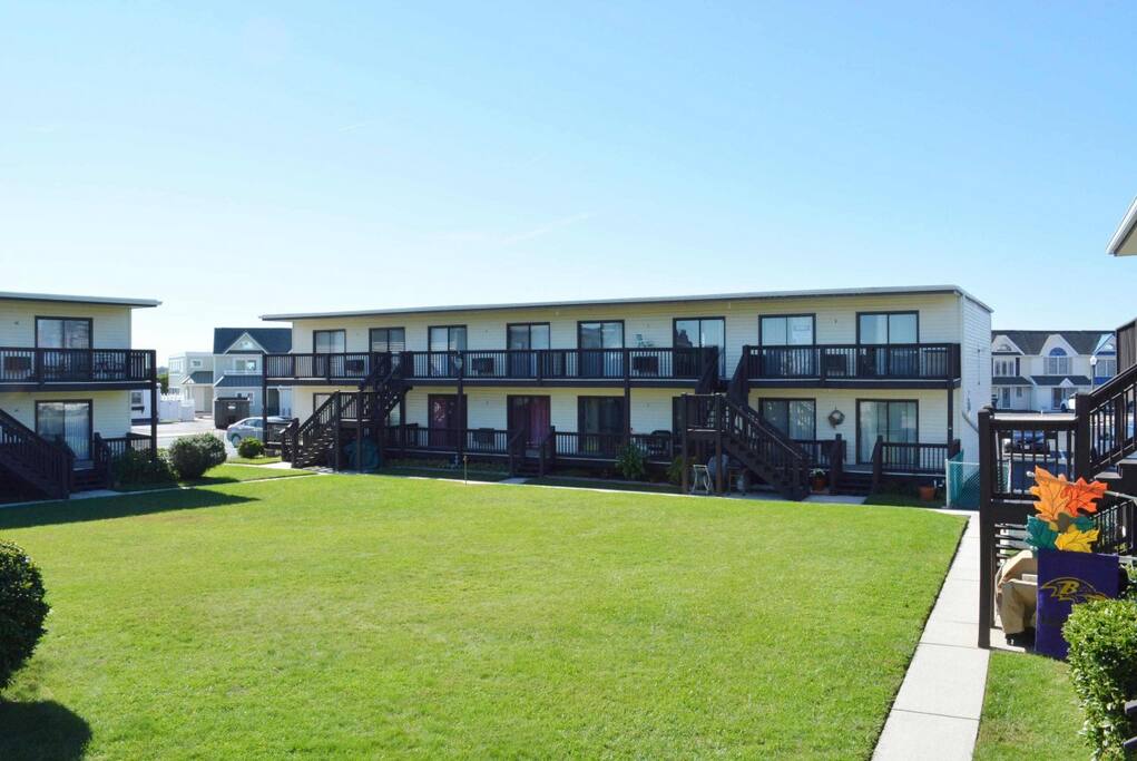 Outside of building