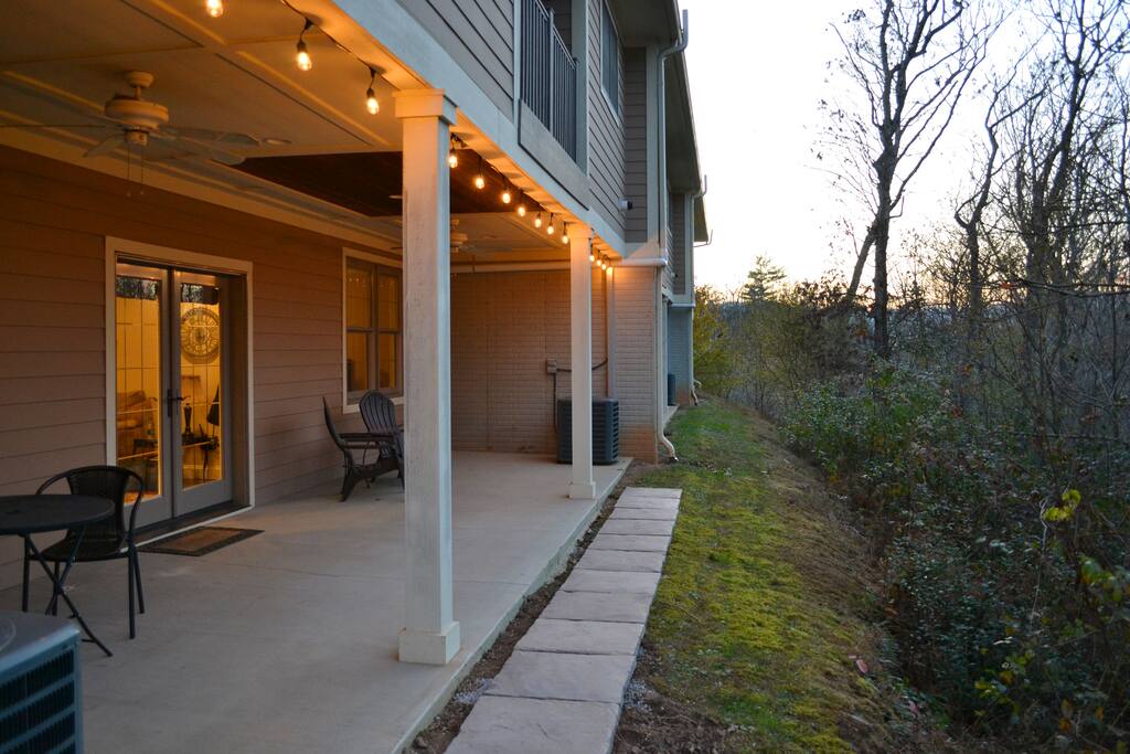 Private Deck Area