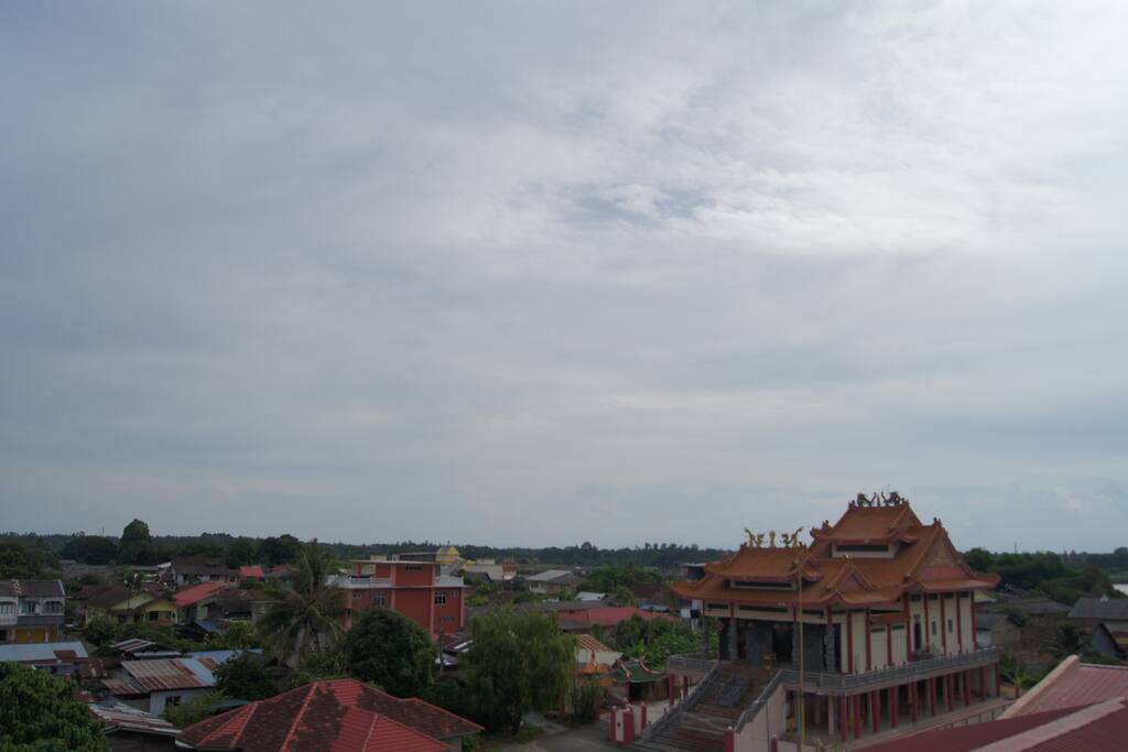 View from roof top