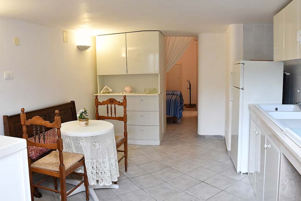 zona living/cucina