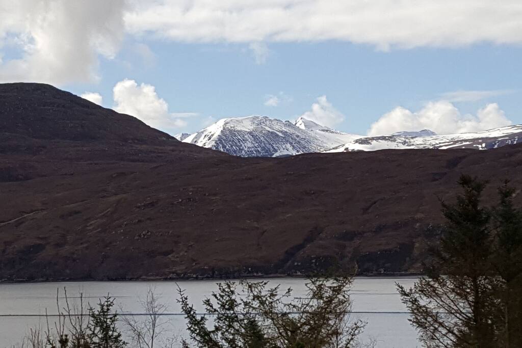 the view from the bedroom