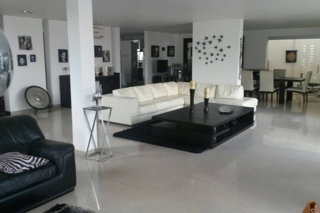 Amplia Sala Minimalista