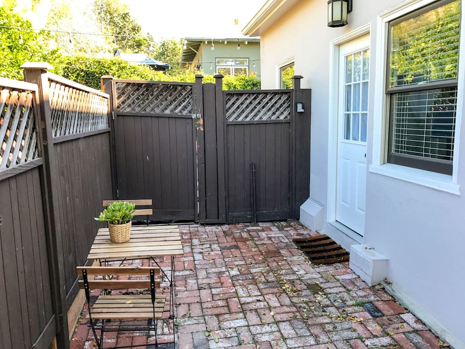 Your own private patio
