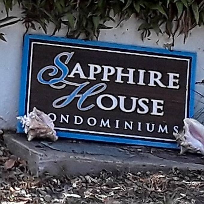 Driveway Entrance is same for sapphire bay/crystal cove