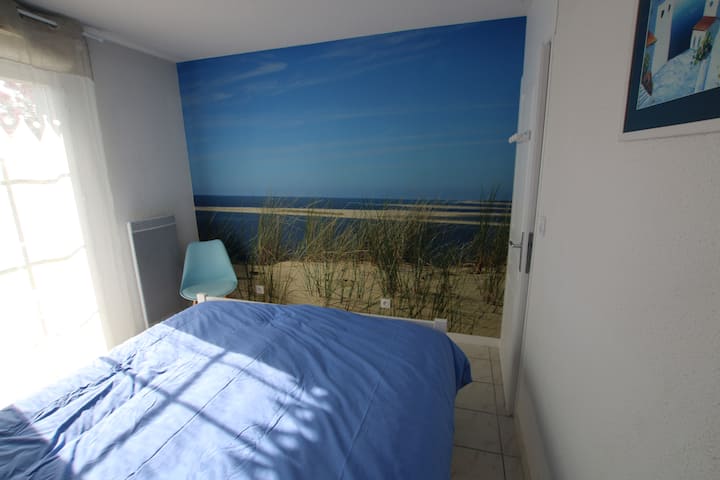 Საძინებელი 3: აირჩიეთ 1 დიდი საწოლი 160/200 ან 2 საწოლი 80/200 ან 1 საწოლი 80/200 