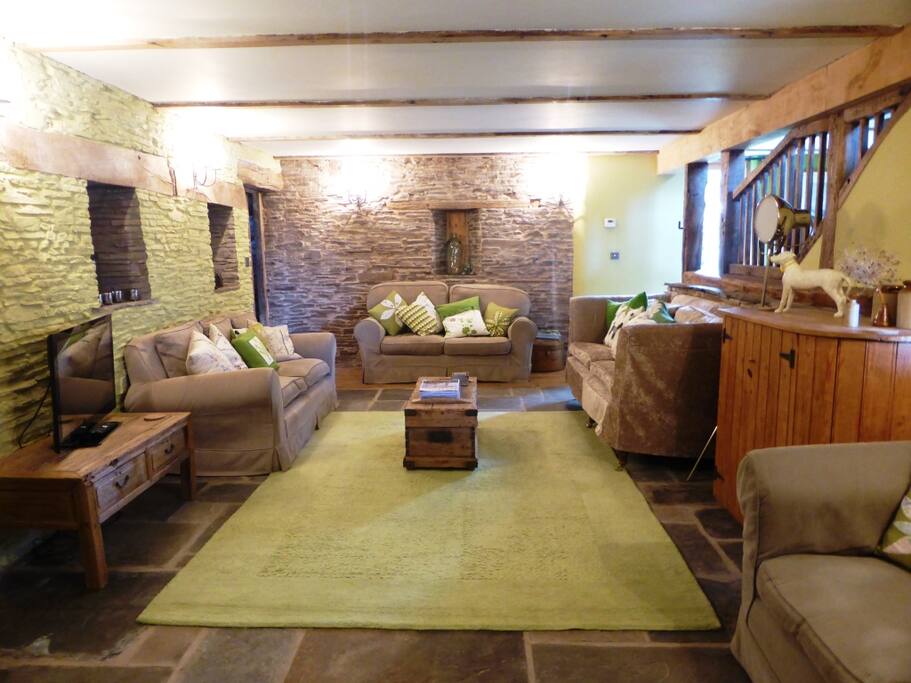 lots of space and cosy sofas