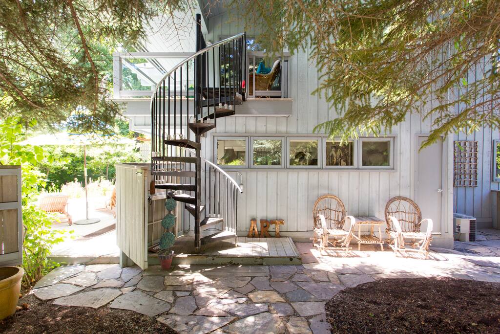 Welcome to the Nest and your own entrance!