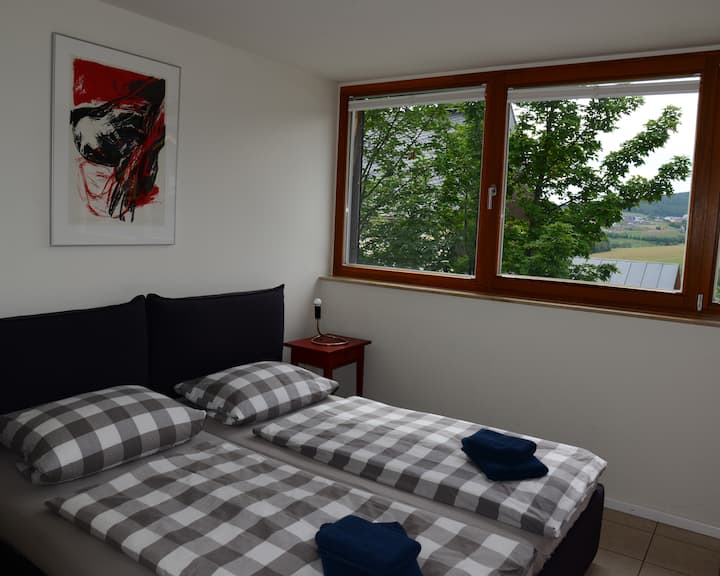 Bedroom "red" on the second floor