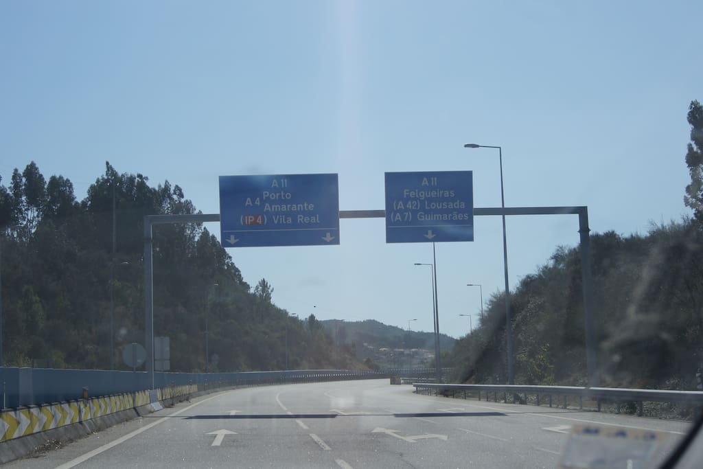 Entrada da A11 em Caide de Rei
